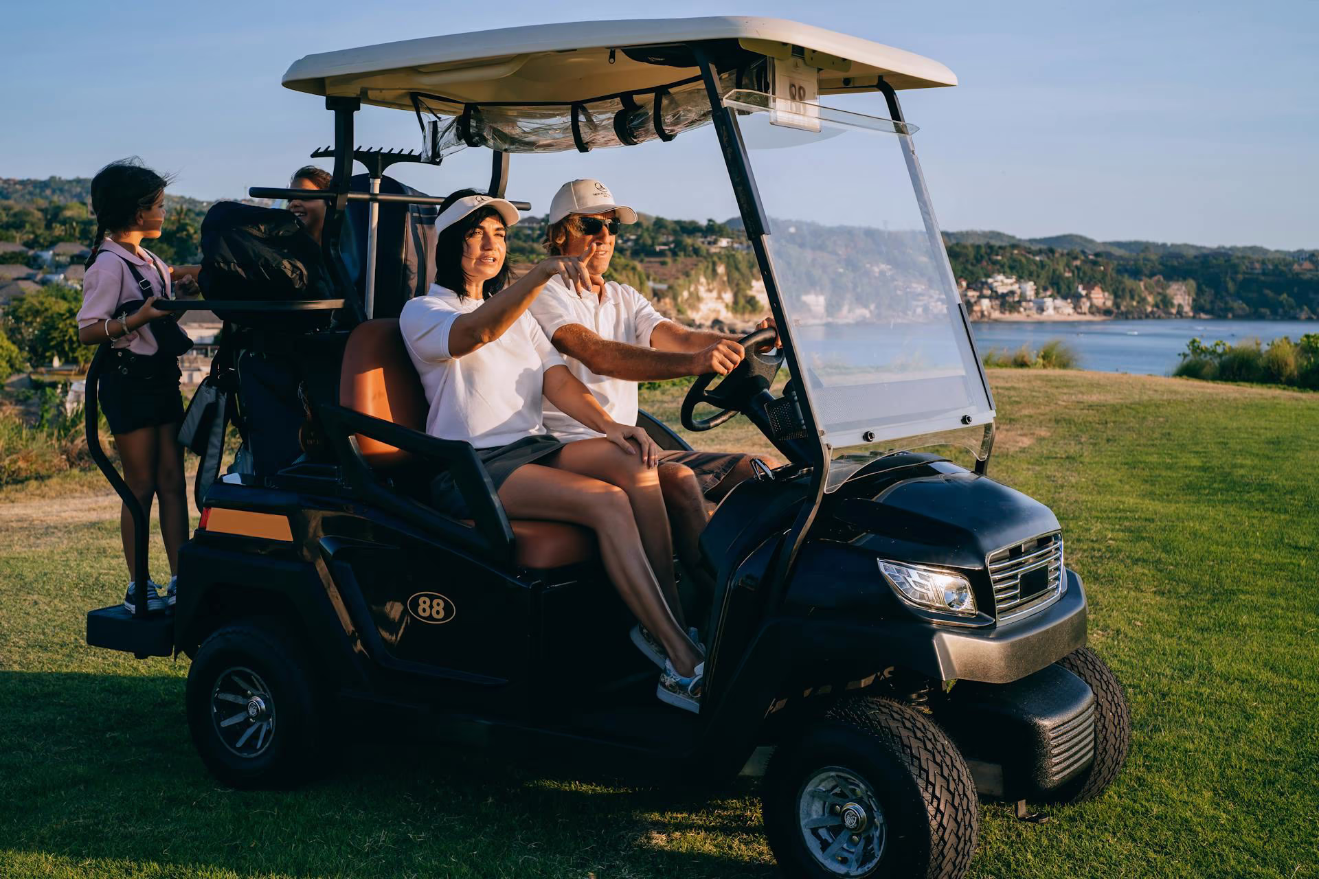 Active adults enjoying life together