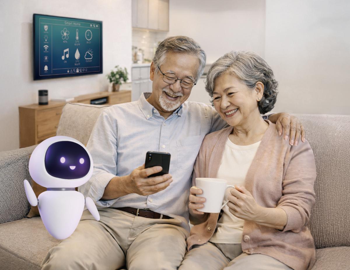Companion robotics and smart living